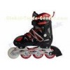 LED Twinkle Light Wheel Inline Roller Skate Shoes for Adults Outdoor Sports Equipment