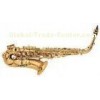 .Eb key alto saxophone gold lacquered woodwind musical instruments nickel plated keys / #F key