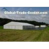 Chic Aluhall Outdoor Party Tents White / Clear PVC Fabric Flame Retardant