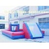 0.55 - 0.6mm PVC vinyl airtight Inflatable Water Games Football Field For Funny
