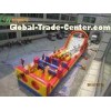 Rent Large Inflatable Obstacle Course , Inflatable Outdoor Play Equipment