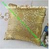 Dobby Elegant Silk Throw Pillows For Home Decoration With Cotton Filling