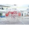 PVC / TPU Inflatable Zorb Ball , Inflatable Touch Advertising Logo Bubble Soccer