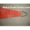 Terra-cotta HDPE Sun Shade Sail Triangle Shape 3.6x3.6x3.6m