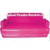 Convenient inflatable furnitures sets , inflatable couch bed  for room