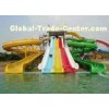 Family Play Outdoor Fiberglass Water Slides Group for Funtasia Water Park