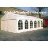 White Fabric 6x9m Small Event Tent With Windows , Marquee Canopy Tent