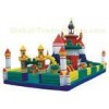 Amusement Park Waterproof Childrens Inflatable Bouncy Castle Dream Universe