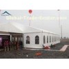 White Large Party Tent With Durable Aluminum Alloy Frame 6x12m
