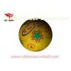 Rubber Custom Soccer Ball 4# for SCHOOL competition , Nylon soccer training balls
