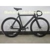 Stylish Black Alloy Frame Specialized Track Bike , Fixed Gear Fixie Bicycle