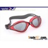 Red , Navy , Pink Anti Fog Swimming Goggles with PP Frame Unique Wide Angle for Junior