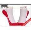 Cozy Comfortable Thick Terry Colored Ankle Socks / Low Cut Boat Socks for Women or Girls