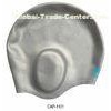 Personalised Ear Protection Swimming Cap Waterproof Swim Caps For Long Hair