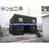 Custom Inflatable Advertising Tent , Black Inflatable Photo Booth Tent