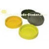 Multi - functional yellow Silicone Gift Cigarette Ashtray with printed logo