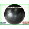 Black PVC Leather Official Soccer Balls / Adult Size Soccer Ball Customizable