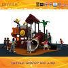 LLDPE,galvanized steel, high quality playground with slide,climber
