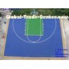 Waterproof Plastic Basketball Court Floor, Multi Purpose Interlocking Sports Flooring
