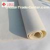 Super Soft Short Velvet Tricot Wrap Knitting Fabric / White Flocked Fabrics
