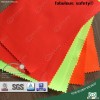 Fluo color T/C 85/15 hi vis fabric for safety vest used in railway industry