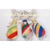 Soft Sculpture Handmade Linen Toys Soft Art Primitive 10" Cat Embroidered Doll