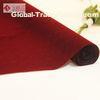 57" / 58 Nonwoven Flocked Fabric Red Velvet Upholstery Fabric Wholesale with OEM / ODM