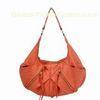 Red / Green Spacious Ladies Leather Handbags Sling Bag For Everyday Usage