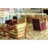 Hospitality Floral Pattern Hand Tufted Carpet For Hotel Made With Fine Wool