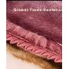 100 Polyester 2 Ply Mink Double Bed Blanket Warm For Airplane / Travel 200x230CM