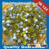 Flatback silver no hot fix Flatback no hotfix rhinestones lt.olivine color