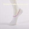 Anti - Pilling Women No Show Socks White For Autumn , Winter