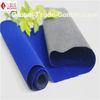 Soft Long Pile Blue Velvet Upholstery Flocking Fabric For Glass Boxes 75 * 75D