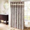 Blue / Brown Window Shower Curtain Polyester Waterproof For Home Bath