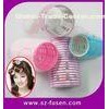 Plastic / Nylon Ornament Velcro Hair Roller Customised OEM