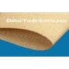 High Temperature Fiberglass Vermiculite Cloth Yellow , 1.5 mm Thickness