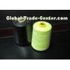 Knitting Fabric 100% Polyester Sewing Thread , Black 60s Ring Spun Dyed Thread