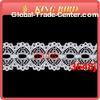 Soft Touch Feeling No stretch Wide Lace Ribbon Trim / embroidered ribbon trim