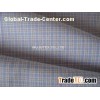 106g/sm High Count Twill Weave Check Cotton Yarn Dyed Fabric