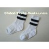 Eco-friendly Soft Cotton Baby Socks , Colorful Kids Kintted Socks with 90% Cotton