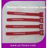 Nylon Velcro Luggage Strap , Red Custom Velcro Cable Tie For Shoes / Hat