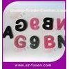 Nylon Velcro Alphabet Letters Pactches For Printed Velcro Loop Tape