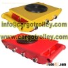 Machine skates will protect the floor when moving