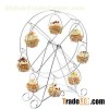 8 Cups Round Ferris Wheel Cupcake Holder With Chrome Plated