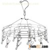 Stainless Steel 18 Laudry Clips Hanger
