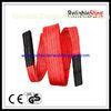 High Safety web lifting sling and straps , Anti - abrasion construction slings
