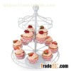 8 Cups Carousel Cupcake Stand With Powder Coating