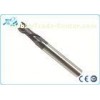 2 Flute End Mill , TiN and ARCO Coated Carbide End Mills For Stainless Steel