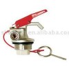 dry-chemical fire extinguisher valve