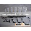 Flanges For Glassware/Bushings PTFE Cushions/PTFE Flexible Tube/Glass Flexible Tube